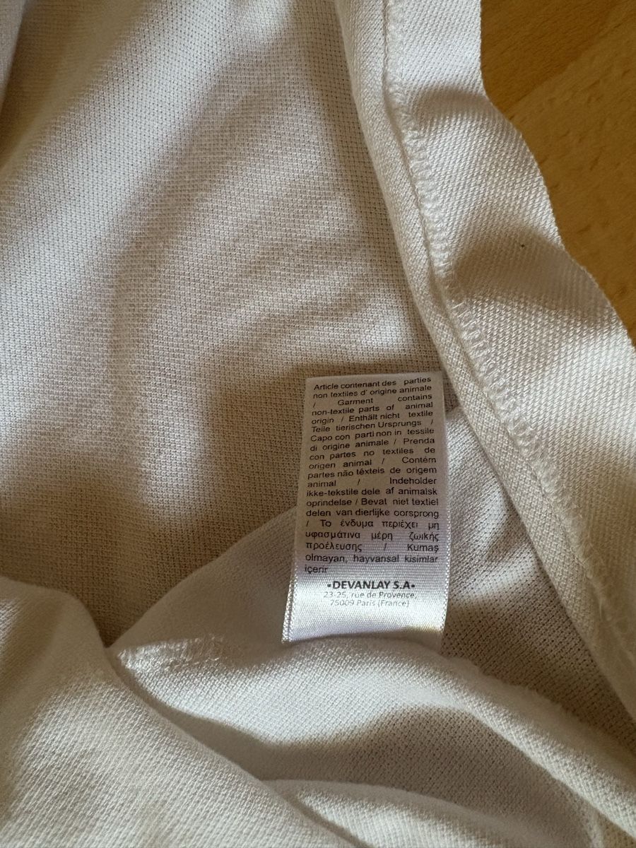 Lacoste Magliette Polo: Lacoste Polo Shirt White Size L – Usato da Arlesheim venduto da purchaser44 4
