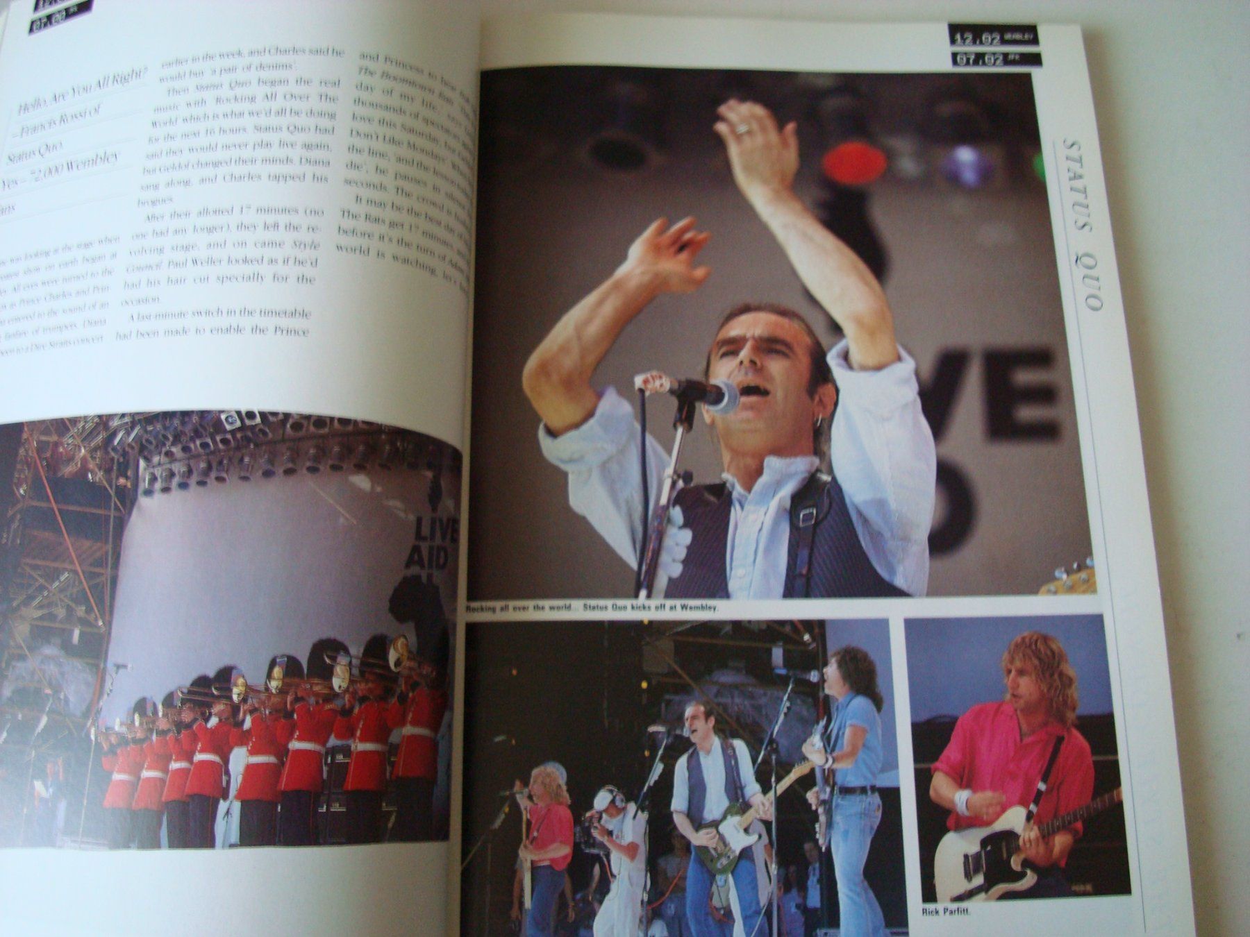Libri: LIVE AID BUCH – Usato da Scherz venduto da 5246 7