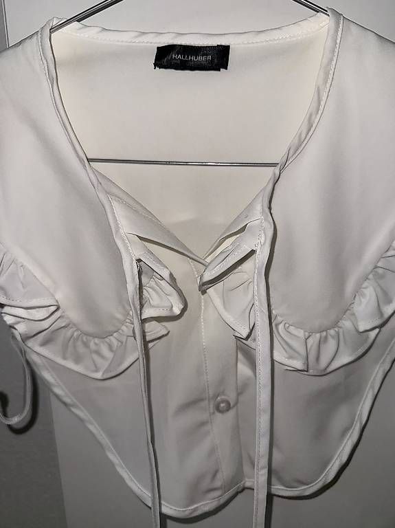 Tessuti: Kragen von Hallhuber, weiss, one size – Nuovo (secondo la descrizione) da Krauchthal venduto da Le_Sa 1
