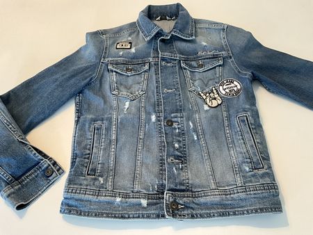 Jeans-Jacke, PEPE JEANS, 14Y/164, sehr COOL & viele Details!