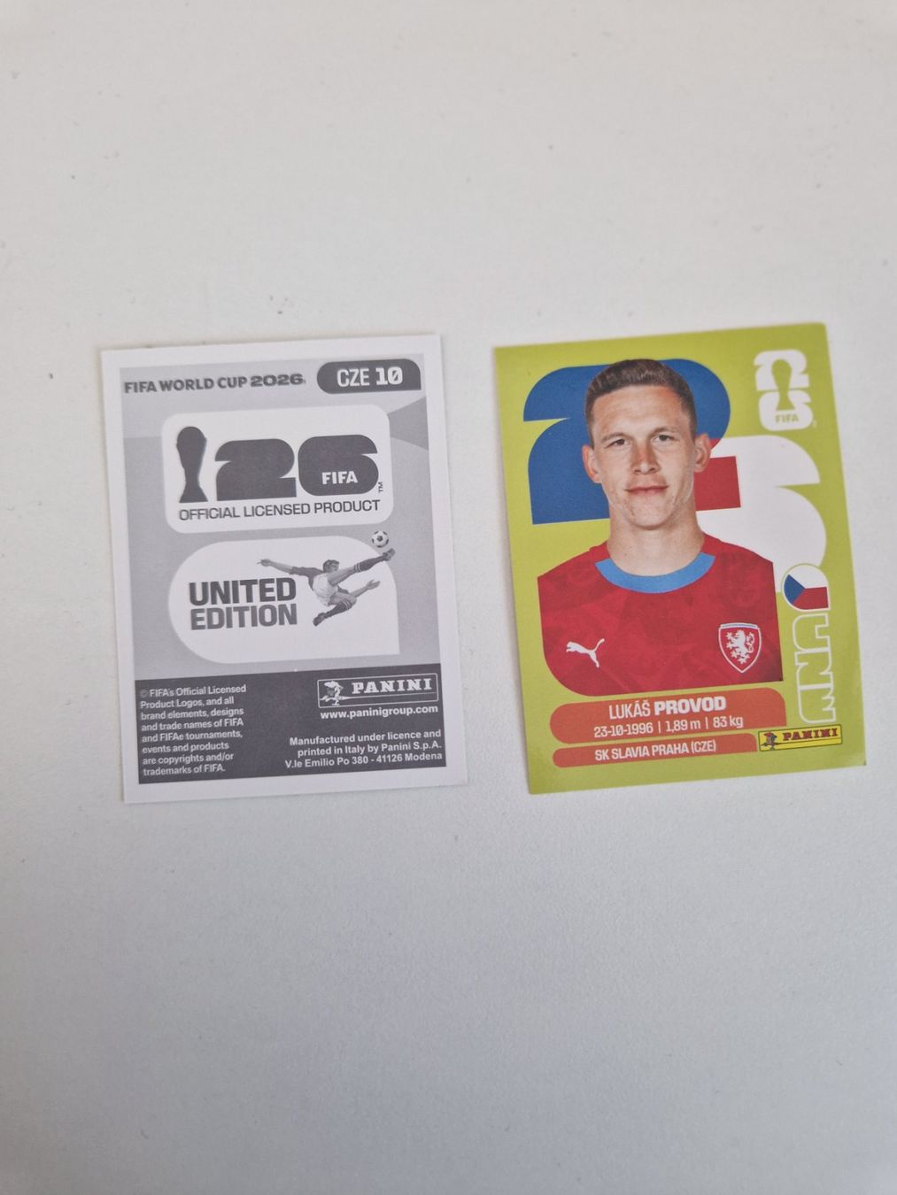 Panini Cartes à collectionner: Panini Sticker CZE10 – Neuf (Voir description) à Stüsslingen par white_angel86