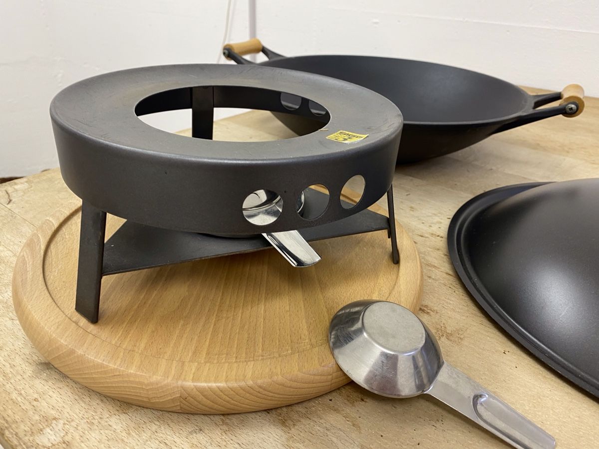 Sigg Pfannen: Wok SIGG zum Kochen mit Brennpaste – Gebraucht aus Seengen von Maluscha 4