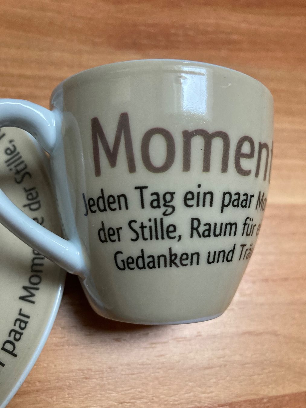 Tazze: Espresso Tasse mit Spruch – Usato da Widen venduto da Maja56 1