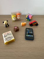 8 Radiergummis zum Sammeln