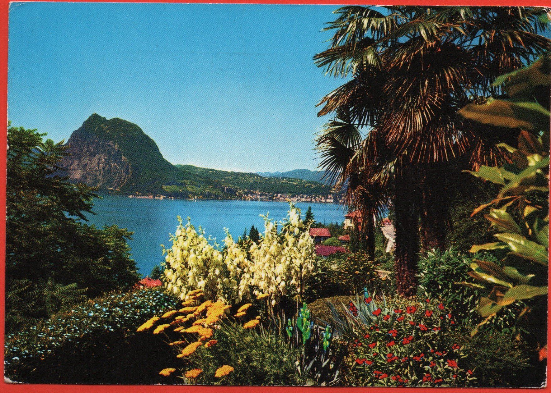 Cartoline postali: LUGANO Panorama con Monte S. Salvatore – Usato da Jona venduto da philajona