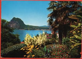 LUGANO Panorama con Monte S. Salvatore