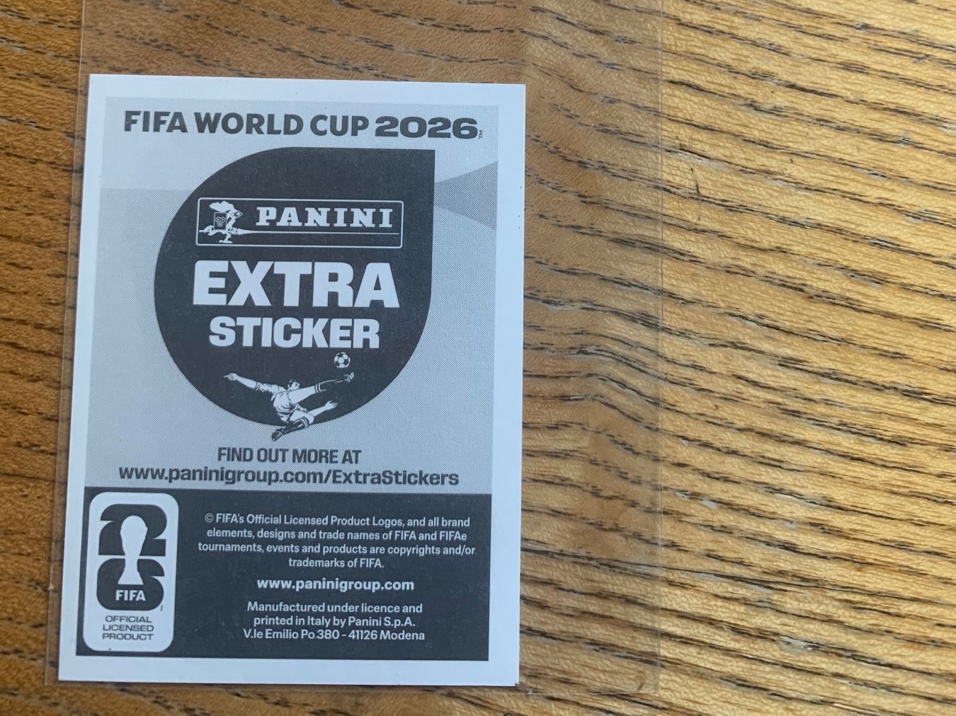 Panini Sammelbilder & Trading cards: Panini Extra Sticker Luka Modrić silber – Gebraucht aus Zürich von Kasza 2
