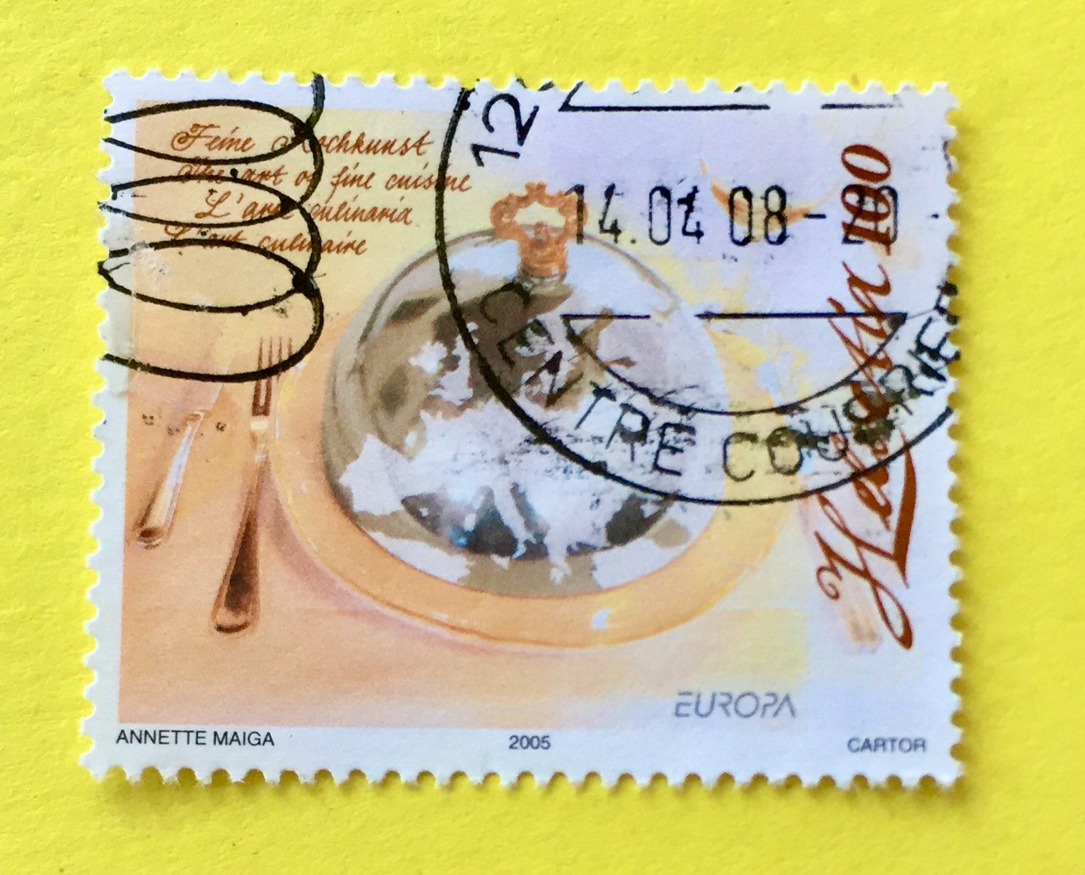 Tutti i francobolli: Nr.1162 Schweizer Gastronomie GESTEMPELT 2005    – Usato da Aarau venduto da Billa007
