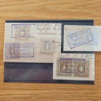 Timbres Fiscaux Bureaux d'Huissiers Neuchâtel 1991-92-93