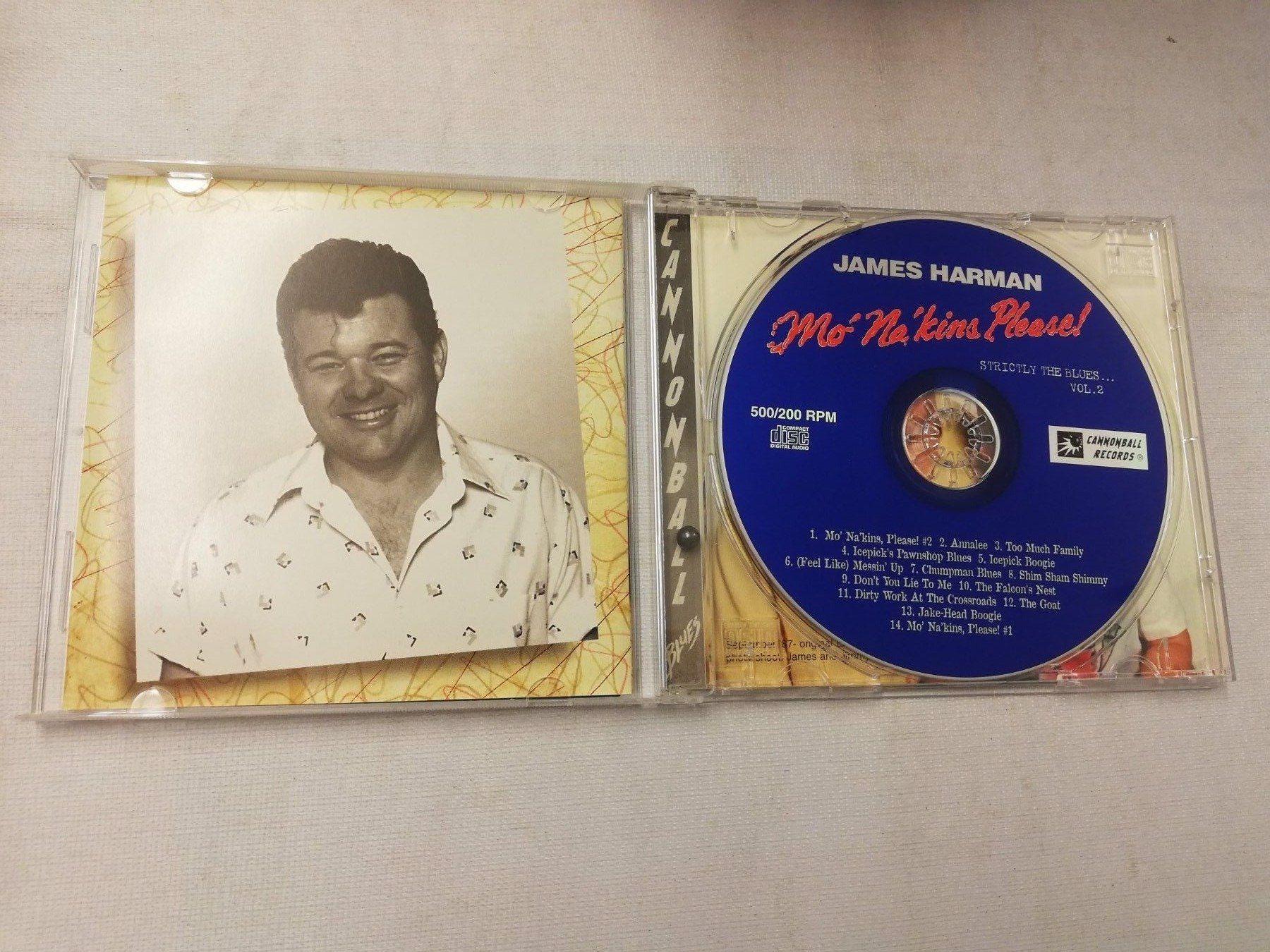 CD: JAMES HARMAN - MO' NA'KINS. PLEASE – Usato da Bern venduto da Vinylsound.ch 2