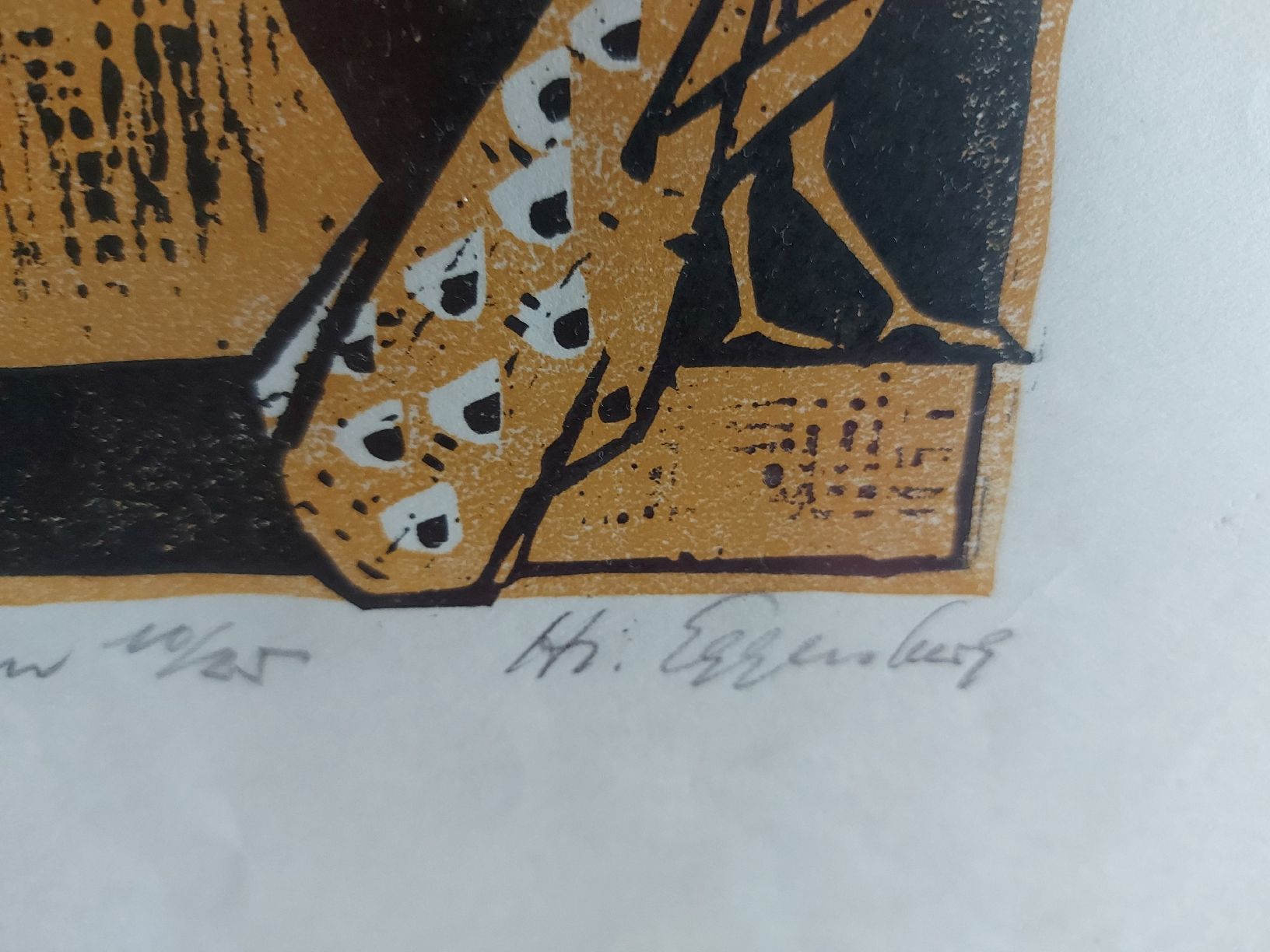 Gravures sur bois: 2x Hans Eggenberg Holzschnitt – D'occasion à Ostermundigen par son_vd9k 6