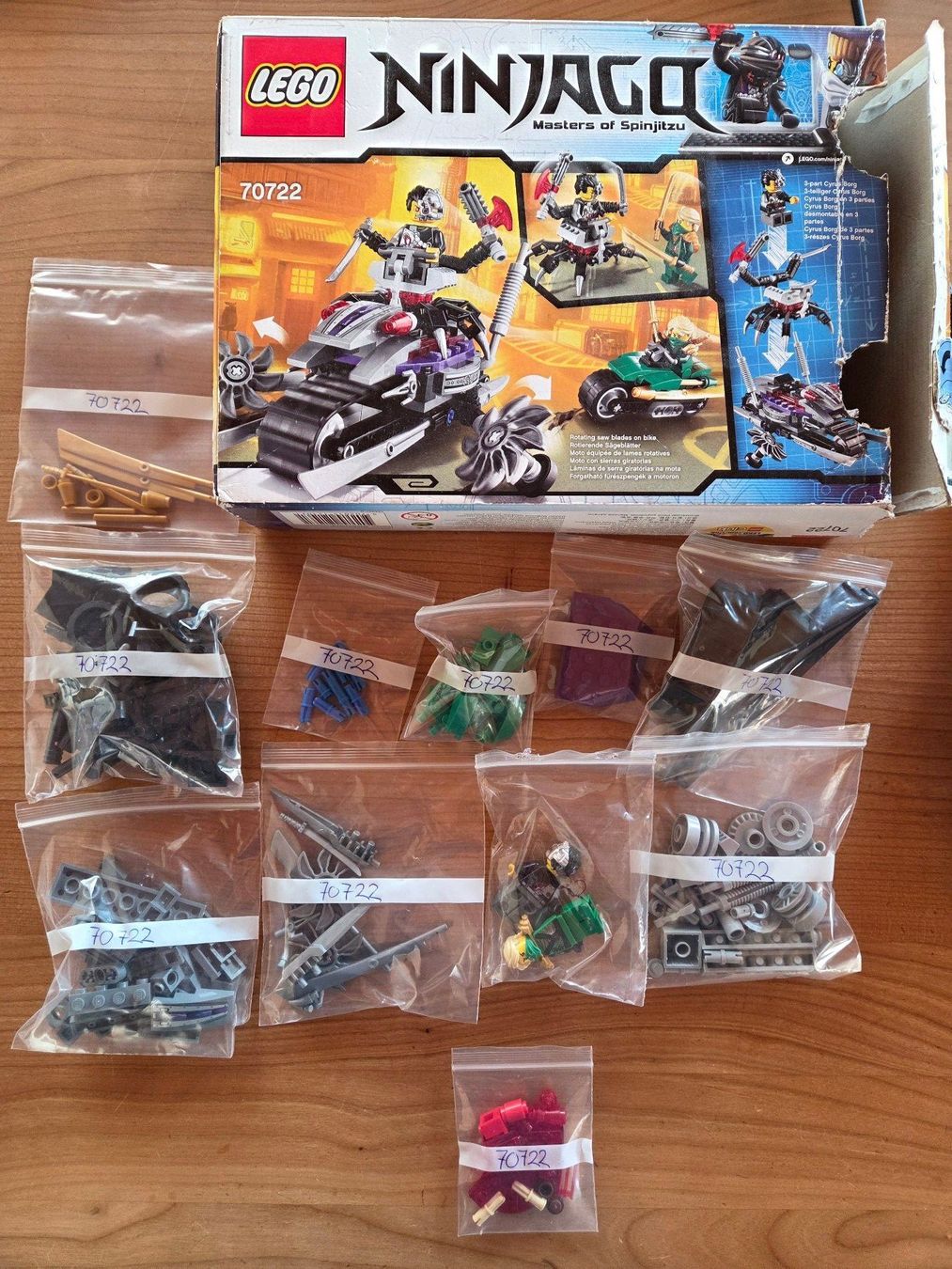 Lego Giocattoli: LEGO NINJAGO 70722 – Usato da St. Gallen venduto da Razoon77