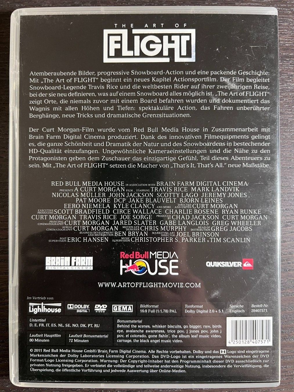 Alle DVDs: The Art of Flight – Gebraucht aus Zürich von FilmFreunde 1