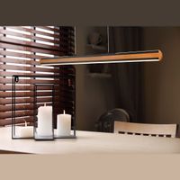LED Pendelleuchte, 110 cm x 6 cm, CCT