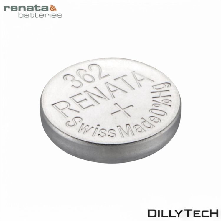 Caricatori & Batterie: Renata 362 Box, SR721SW Knopfzellenbatterie - 1 Stk. – Nuovo e nell'imballaggio originale da Erlenbach ZH venduto da dillytech.ch 1