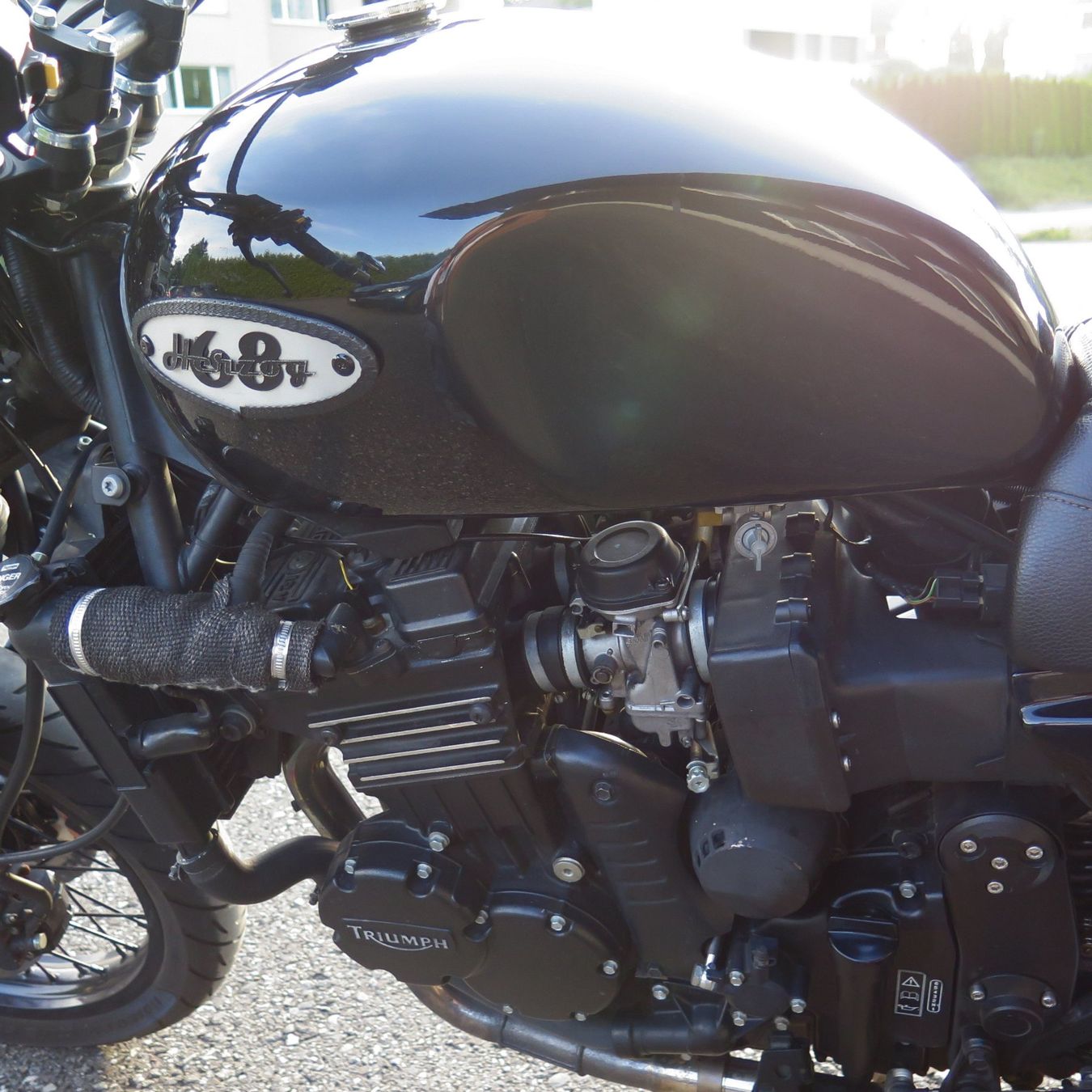 Triumph Enduro: Triumph Tiger 900 Scrambler 1996 – D'occasion à Trimbach par ps-lederwerk 6