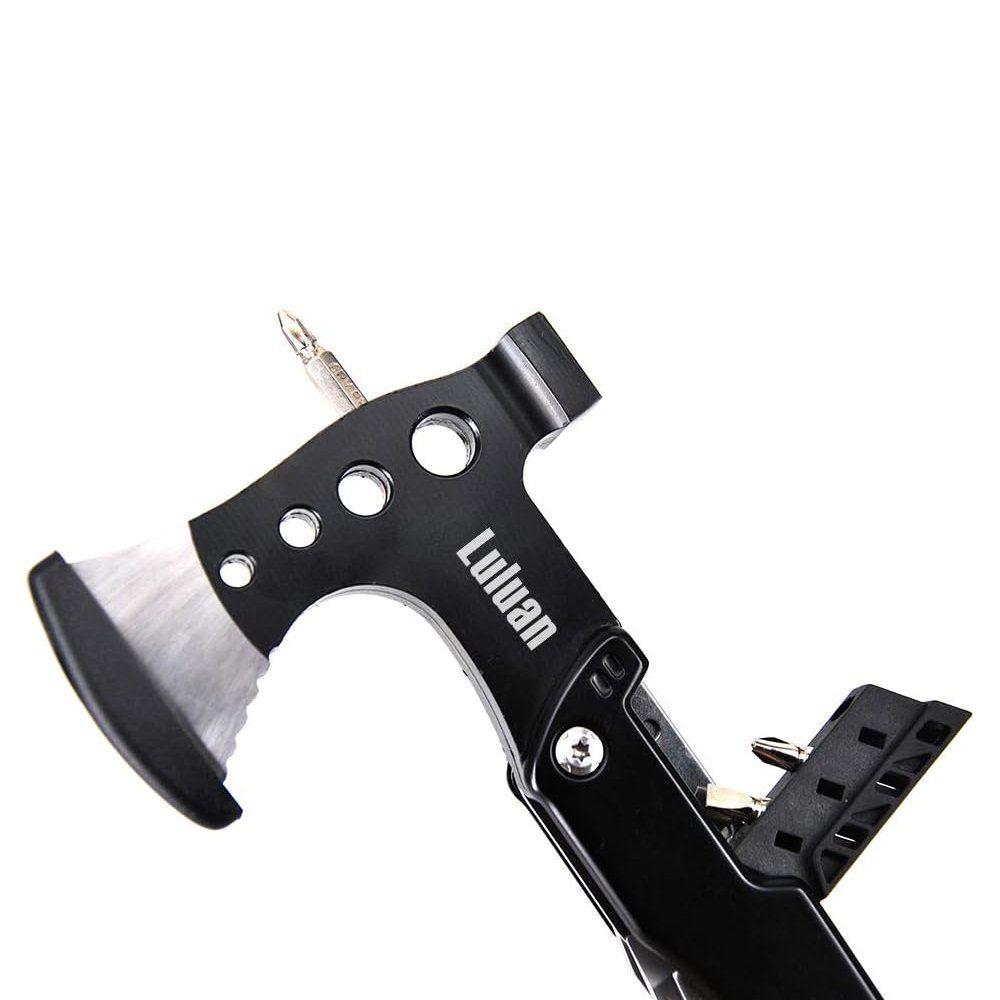 Taschenmesser: Survival Axt Hammer Camping Multitool Sackmesser Geschenk – Neu und originalverpackt aus Hundwil von Stallone5 2