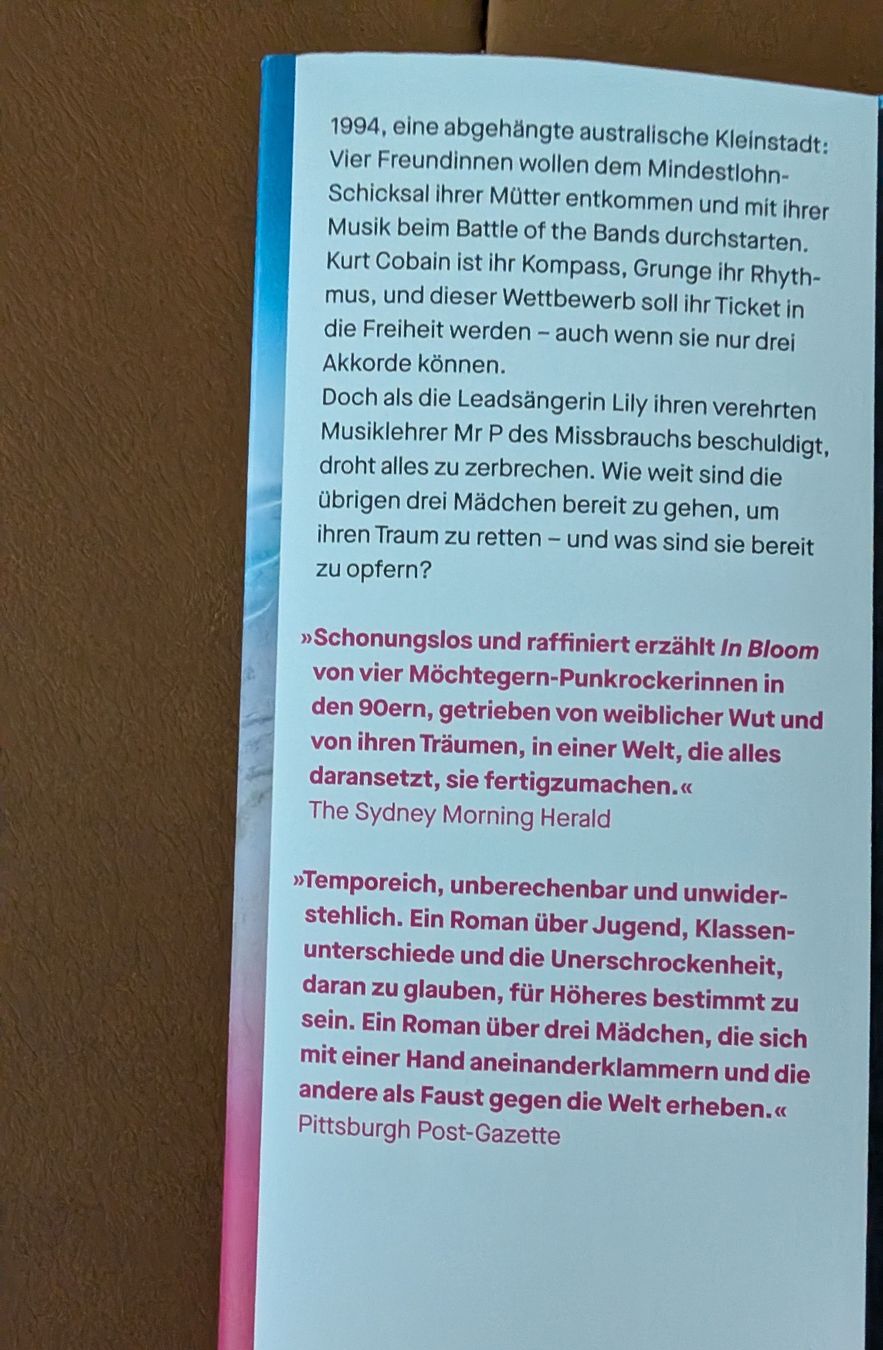 Bücher: Roman In Bloom von Liz Allan – Gebraucht aus Wädenswil von coconut1289 5