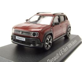 Renault 4 E-Tech 100% Electric seit 2025 dunkelrot met. /