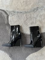 Balenciaga leather boots size 40- used ONCE