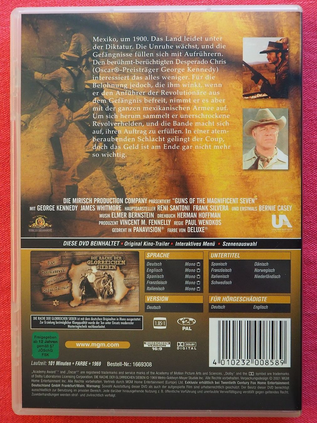 Tutti i DVDs: Die Rache der glorreichen Sieben / George Kennedy – Usato da Chur venduto da big_5zx8 1