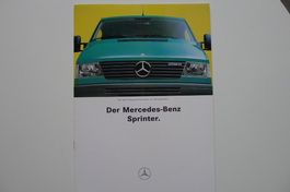 Mercedes-Benz Sprinter Typ 208, Prospekt Jahrgang 1995
