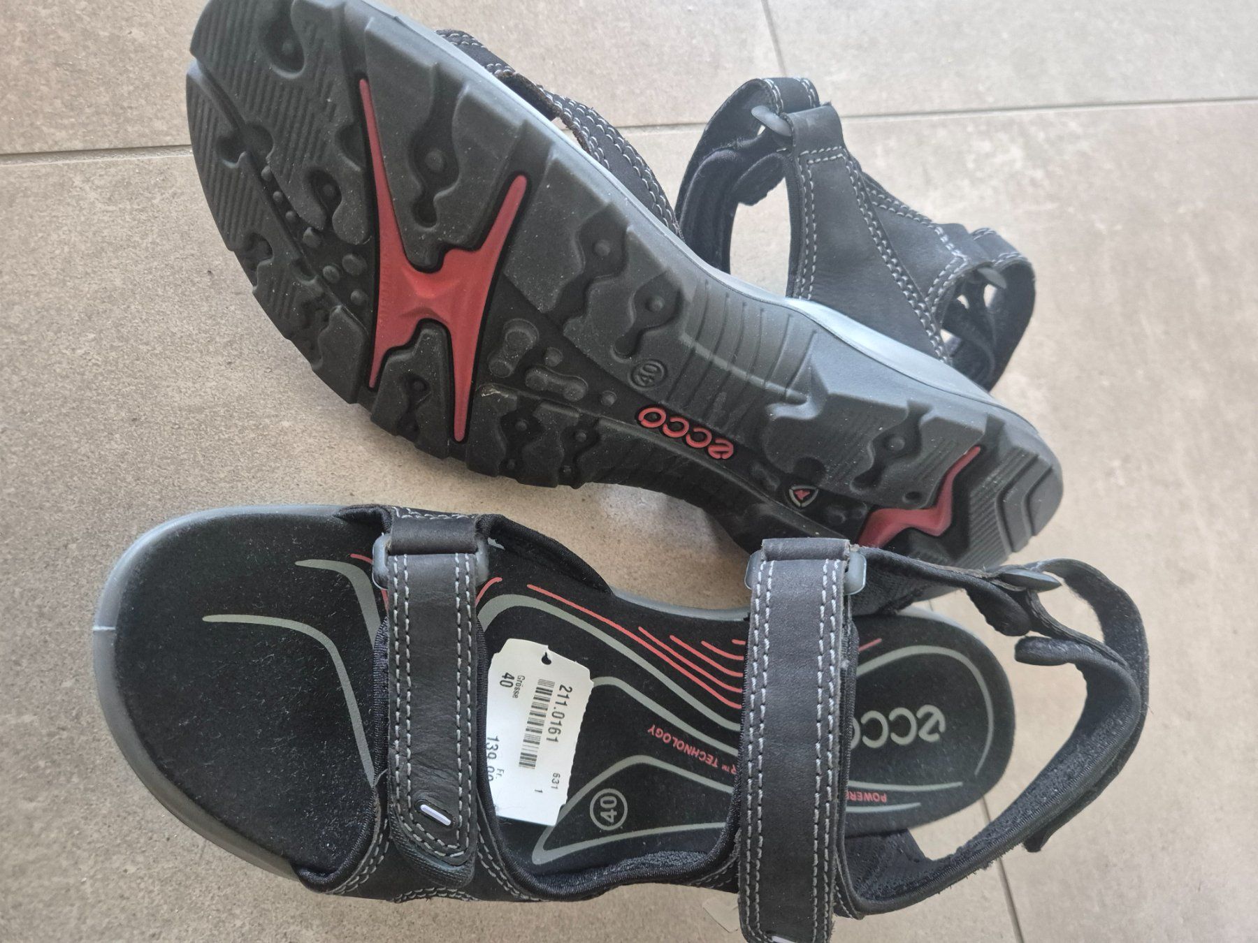 Ecco Scarpe da uomo: ECCO Sandalen gr. 40 – Usato da Seewen SZ venduto da GerdaH 2