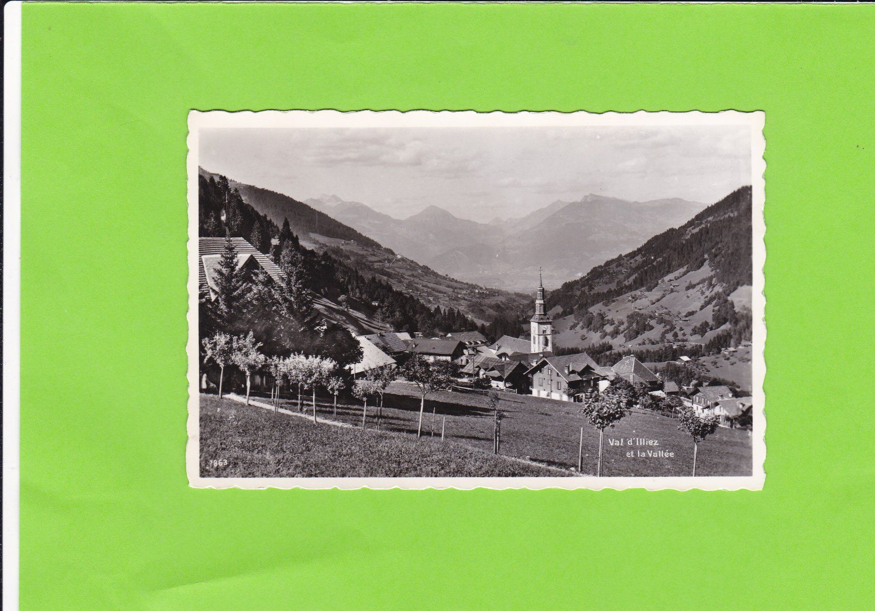 Cartoline postali: Val d'Illiez – Usato da St. Peterzell venduto da neckertal