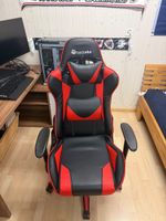 Gamingstuhl tectake schwarz rot sehr guter Zustand