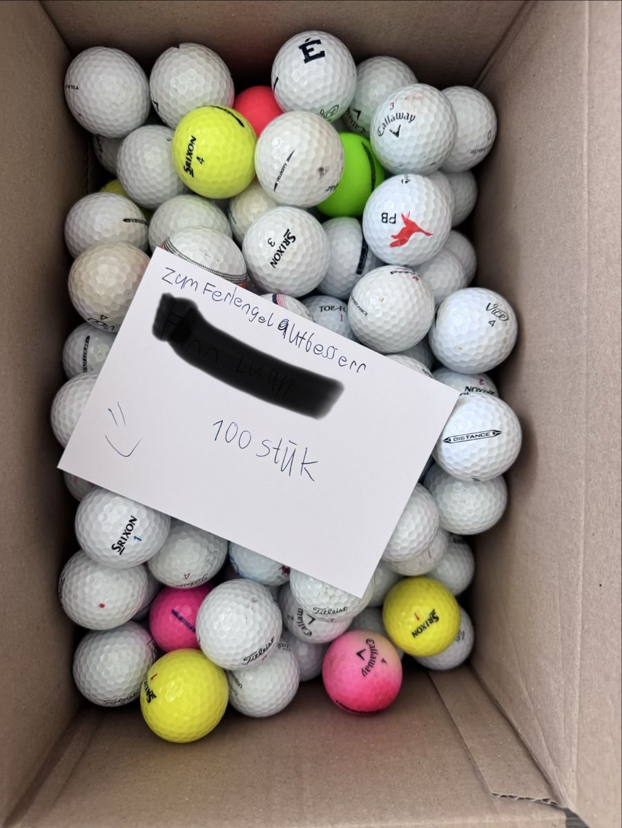 Ballons: Golfbälle 100 Stück  – D'occasion à Wangen SZ par Chafler78