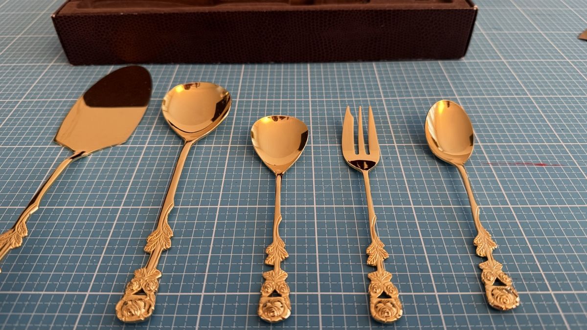 Set di posate: Decoré Besteck vergoldet – Usato da Rüschlikon venduto da Zorro8803 1