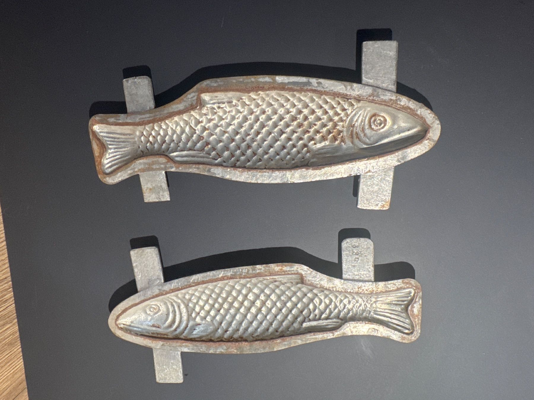 Backformen: Ancien Moule chocolat poisson 18cm – Gebraucht aus Lajoux JU von Briard0 1