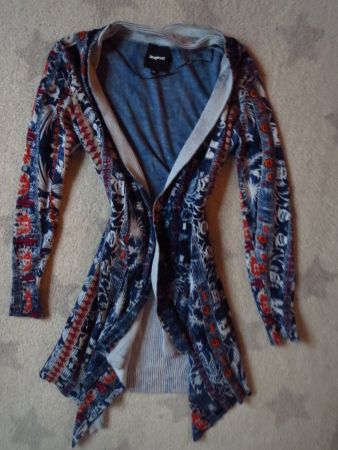 super spezielle DESIGUAL Damen Long Jacke Gr XL
