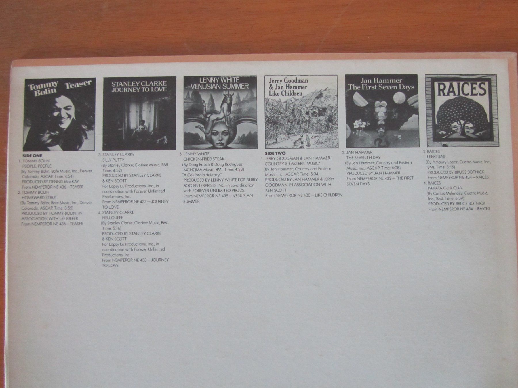 Dischi in vinile: THE NEMPEROR LINE   Rock/Jazz Rock Sampler – Usato da Seengen venduto da mikelele 2
