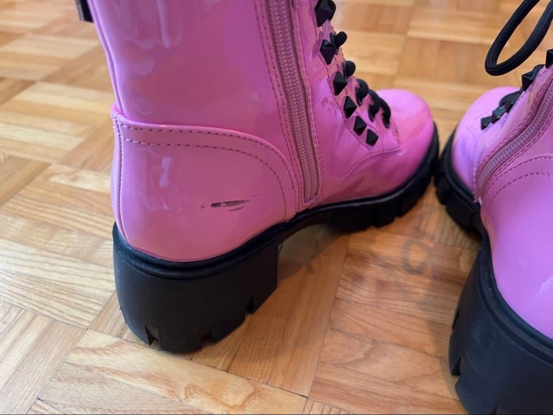 Guess Scarpe da donna: Pinke Glanz Boots Gr. 36 – Usato da Höri venduto da Mai_L 1