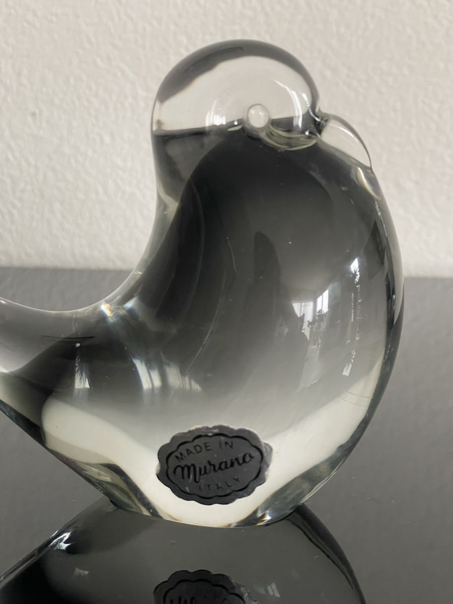 Murano Statuette: Murano Art Glass Bird Figurine – Usato da Richterswil venduto da Prangins9 3