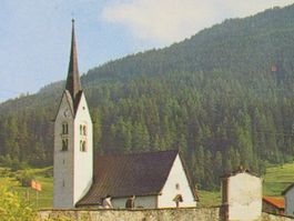 Savognin , Kirche 1973