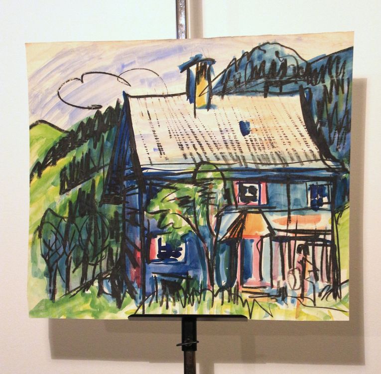 Alber Müller Landschaft mit Haus (1920er Jahre) Kaufen auf Ricardo