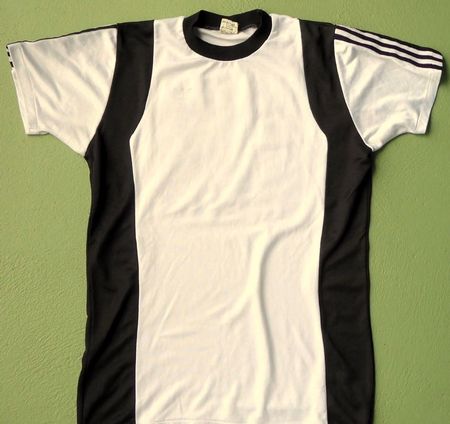 top seltenes vintage ADIDAS Fussball Trikot 1975 - matchworn