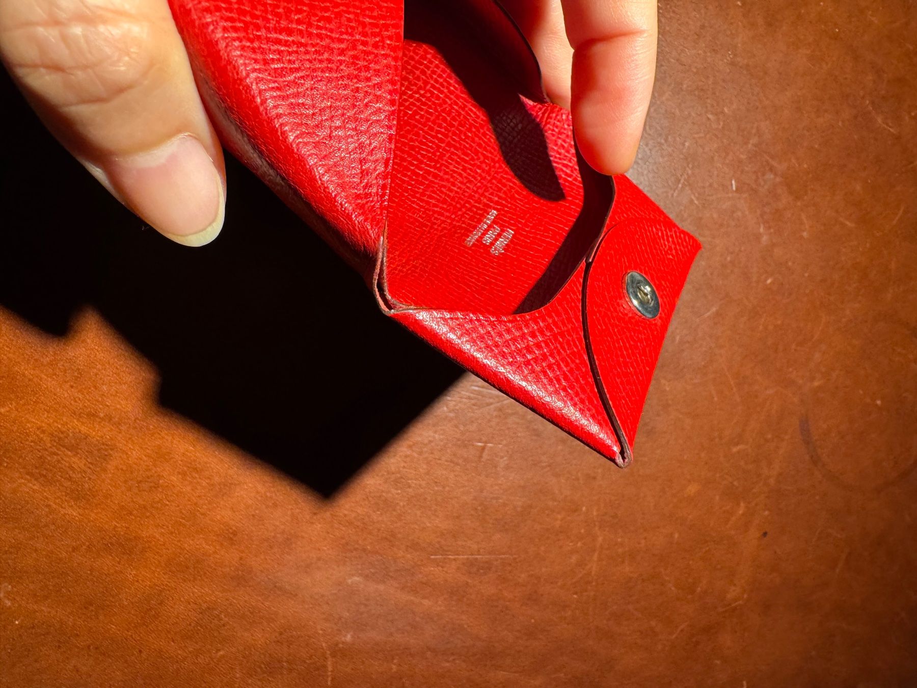 Hermès Portefeuilles: Hermès Bastia red – D'occasion à Basel par mimi8668 6