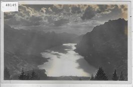 Abenstimmung über dem Wallensee