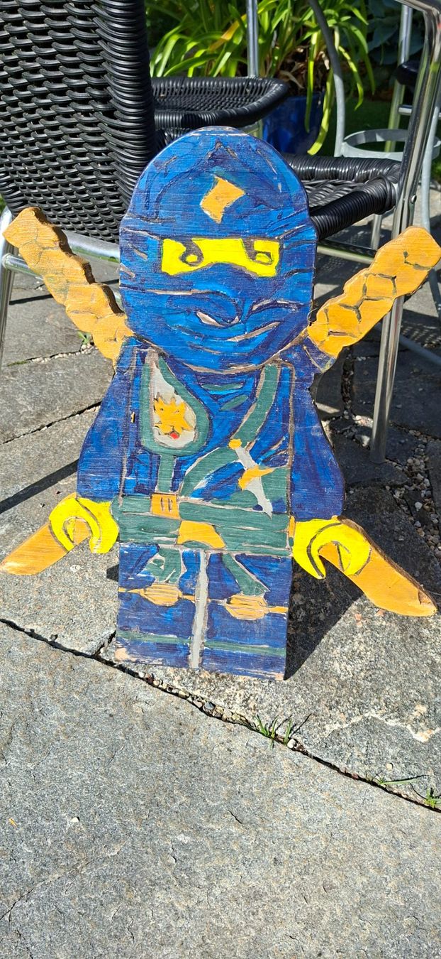 Statuette: Handgemachter Ninjago blue – Usato da Winterthur venduto da Robindr400