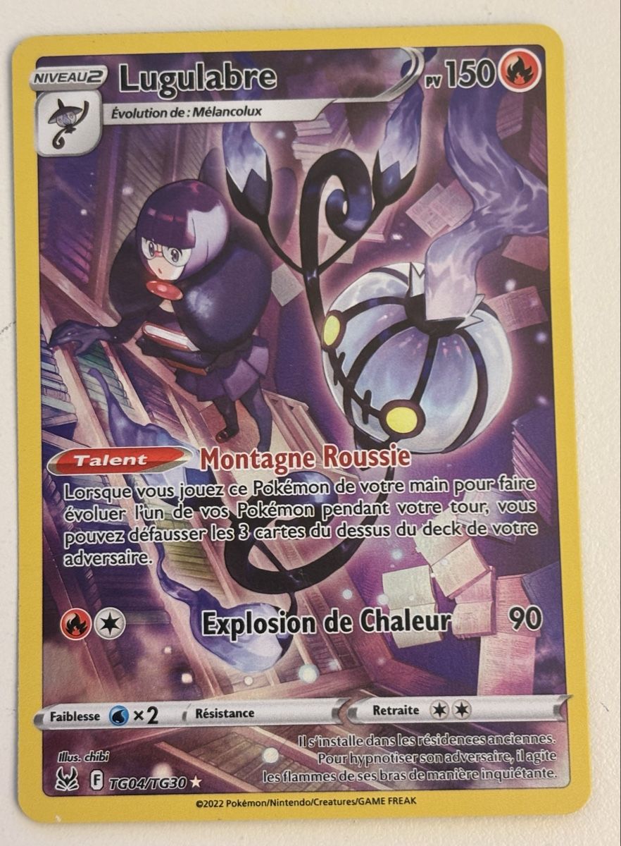 Pokémon Sammelbilder & Trading cards: Carte Pokémon LUGULABRE tg 04 fr – Neu (gemäss Beschreibung) aus lausanne von helderj