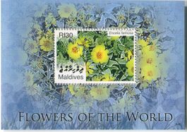 Block "Blumen". Malediven.