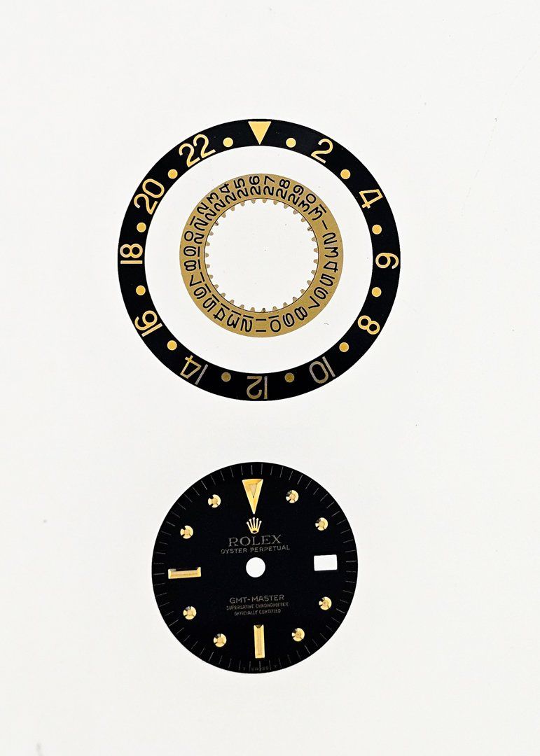 Rolex Orologi: Rolex GMT-Master-Zifferblatt-Set mit Zeigern und Datumscheib – Usato da Lugano venduto da R.Riccardo 8