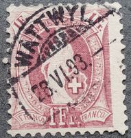 Stehende Helvetia Wattwyl 71C Kat. 40.-