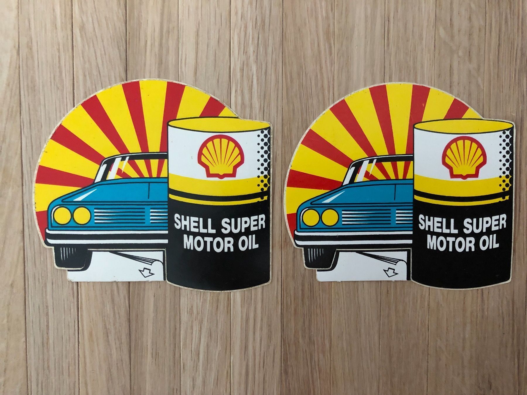 Autocollants: 2 x Abziehbild, Sticker, Kleber von Shell – D'occasion à Winterthur par mamba2021