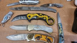 8 X Taschenmesser