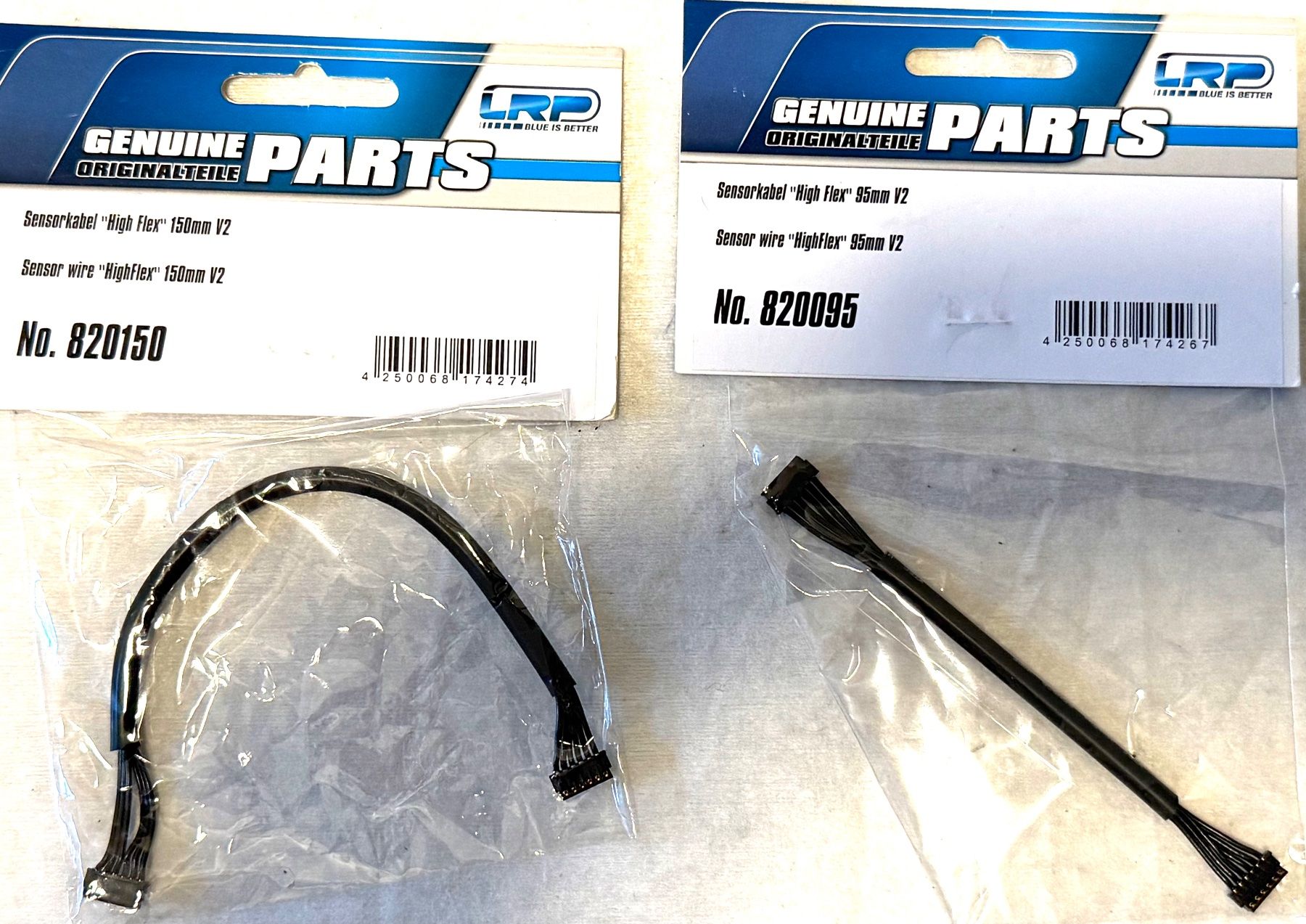 LRP RC Modellbau: 2x CABLES SENSOR LRP RC – Neu und originalverpackt aus Yverdon-les-Bains von Fijo-rc