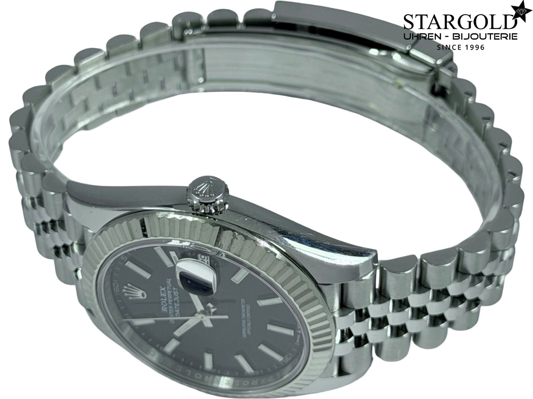 Rolex Montres: Rolex Datejust 41 schwarz - 126334 – D'occasion à Zürich par Stargold-Uhren 9